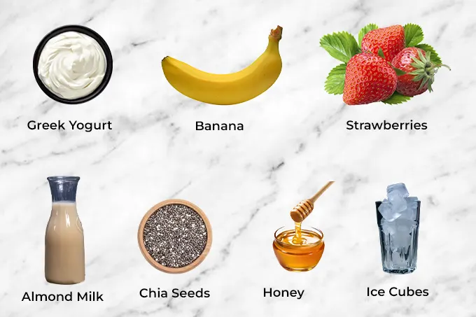 Ingredients Quick and Easy Smoothie King recipe