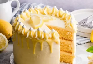 Lemon Curd cake