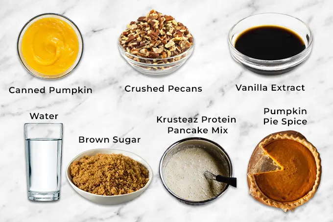 Ingredients Pumpkin Krusteaz Protein Pancakes Recipe