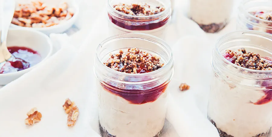 3. Cheesecake in a Jar