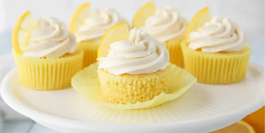 4. Lemon Cupcakes