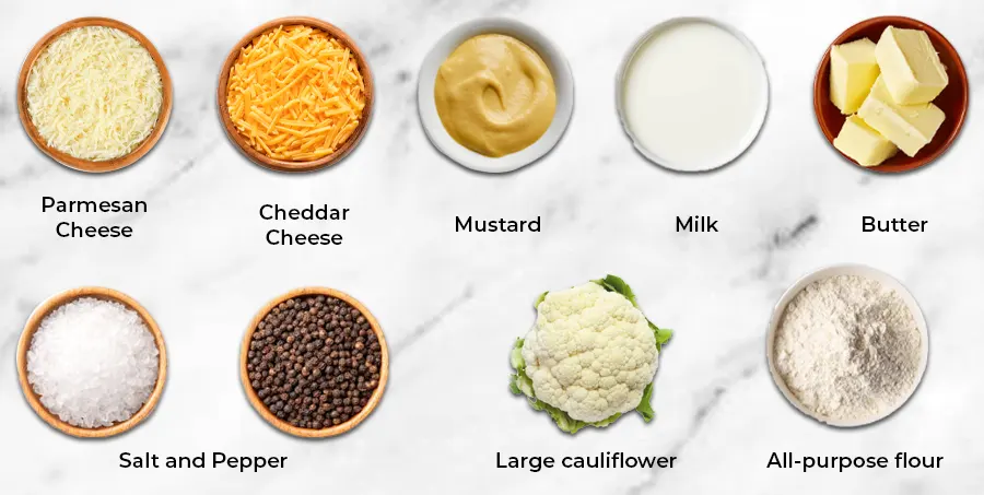 Cauliflower Cheese Mary Berry Ingredients