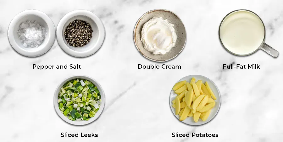 James Martin Recipe For Leek And Potato Soup Ingredients