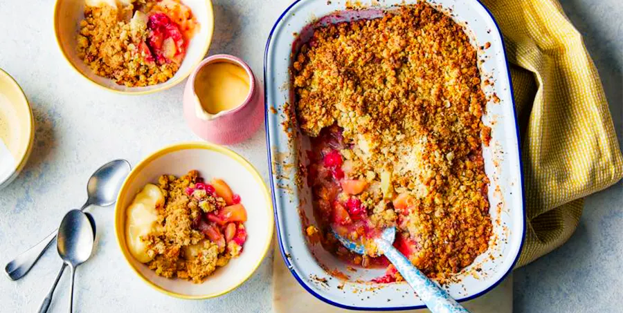What Does Mary Berry Rhubarb Crumble Taste Like
