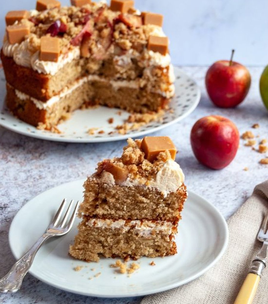 Apple Crumble Cake Mary Berry