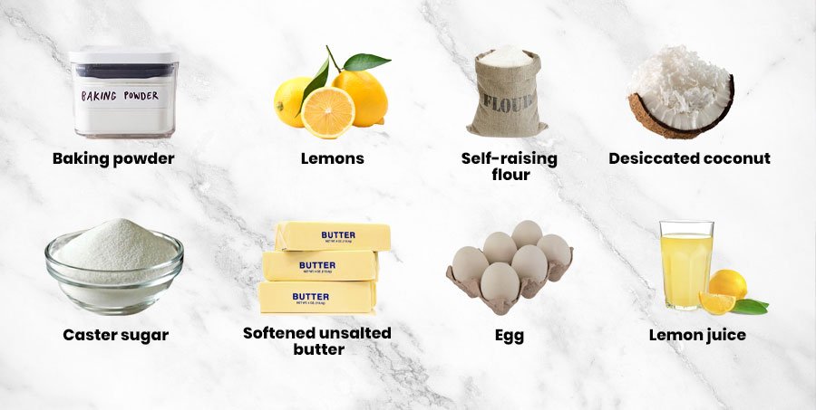 Mary Berry Lemon And Coconut Cake Ingredients