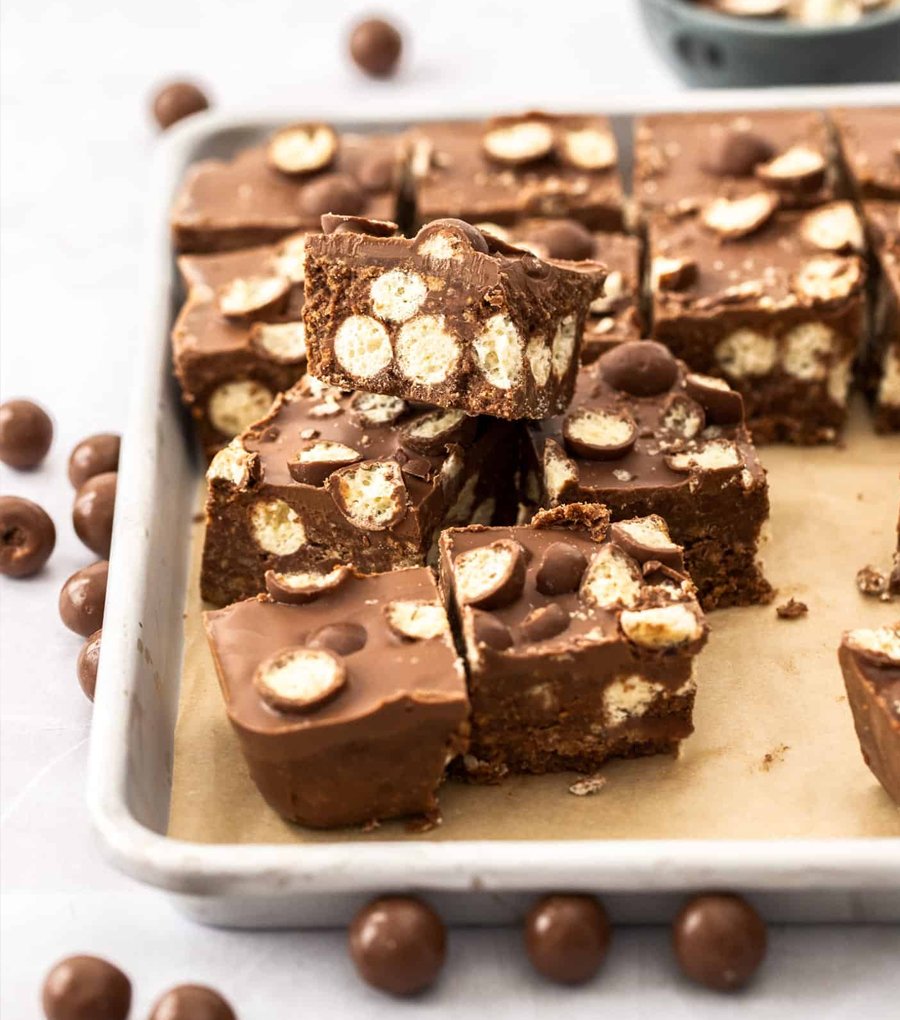 Mary Berry Malteser Tray Bake Cake