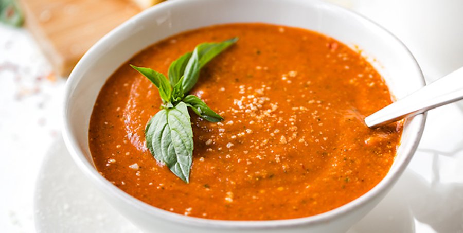 How To Serve Mary Berry Tomato And Basil Soup?