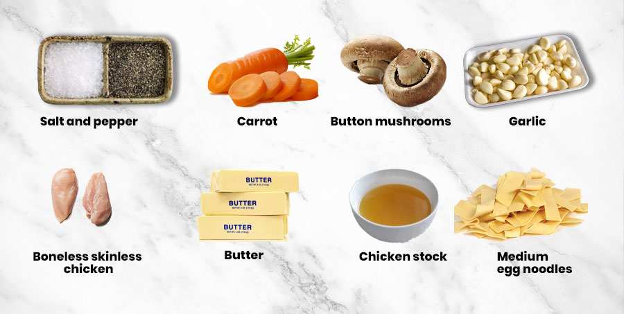 Mary Berry Chicken Noodle Soup Recipe Ingredients