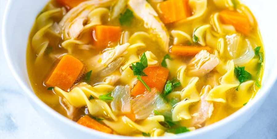 How To Serve Mary Berry Chicken Noodle Soup Recipe?