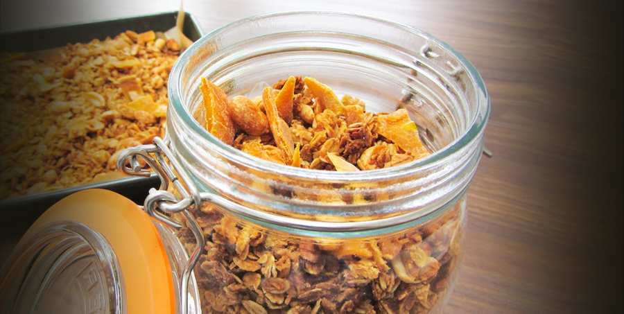 Coconut and Mango Granola Recipe Nutrition Facts