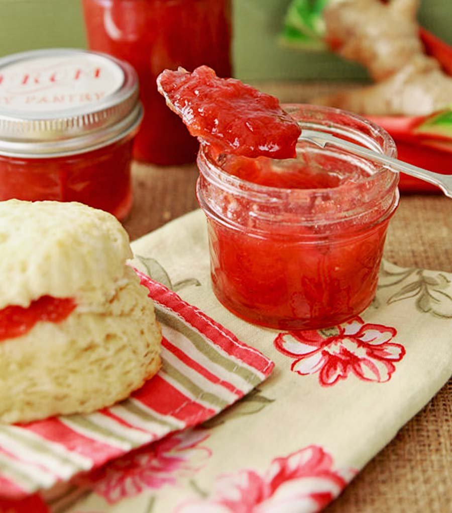 Mary Berry Rhubarb and Ginger Jam Recipe