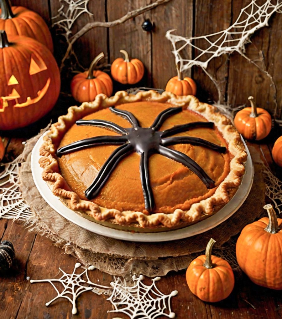 Easy And Best Halloween Pumpkin Pie Recipe