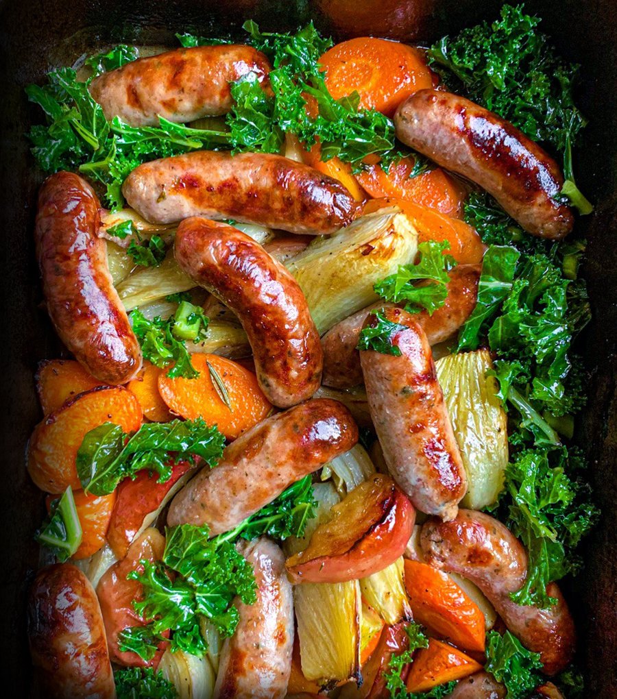 Mary Berry Sausage Tray Bake Recipe