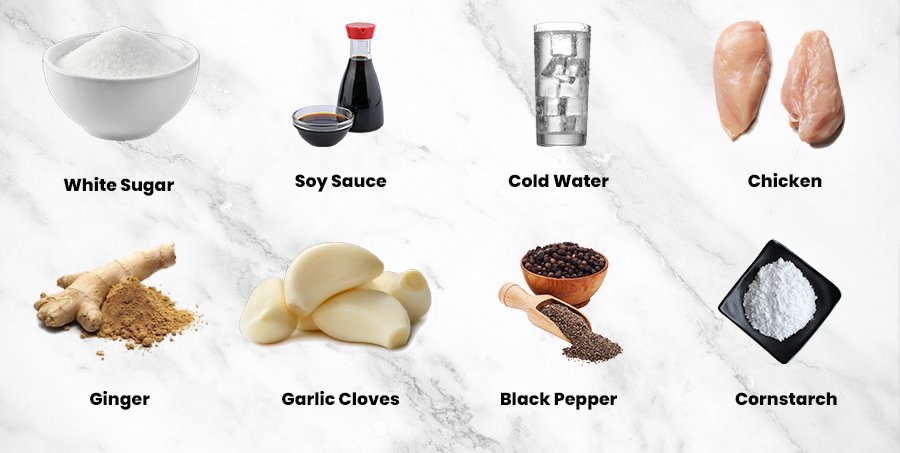 Baked Teriyaki Chicken Ingredients