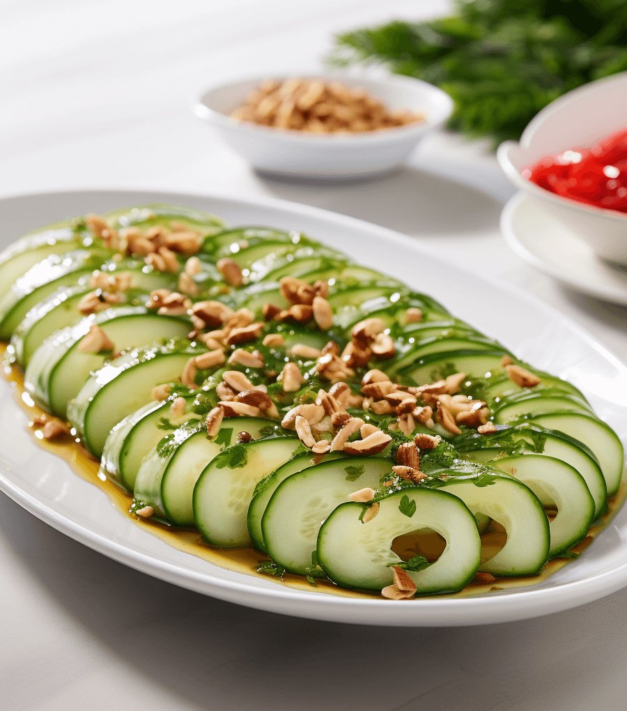 Din Tai Fung Cucumber Salad