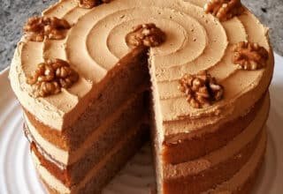 Mary Berry Coffee And Walnut Cake Recipe