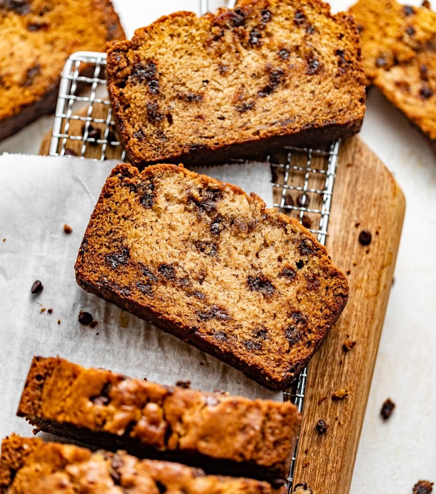 Chocolate Chunk Banana Bread Recipe