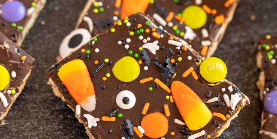 Halloween Saltine Crack Candy Recipe Nutrition Facts