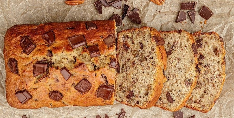 How To Serve Chocolate Chunk Banana Bread Recipe?