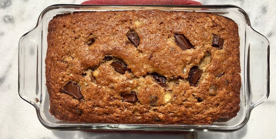 Chocolate Chunk Banana Bread Recipe Nutrition Facts