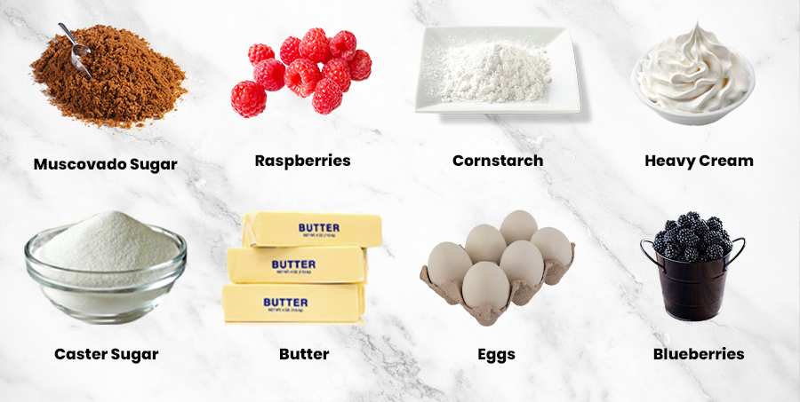 Mary Berry Cranachan Pavlova Ingredients