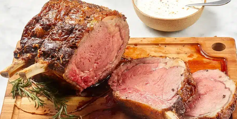 How To Serve Christmas Prime Rib Recipe?