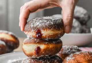 Homemade French Jelly Filled Beignet Recipe