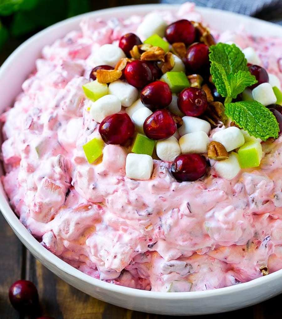 Christmas Cranberry Salad Recipe