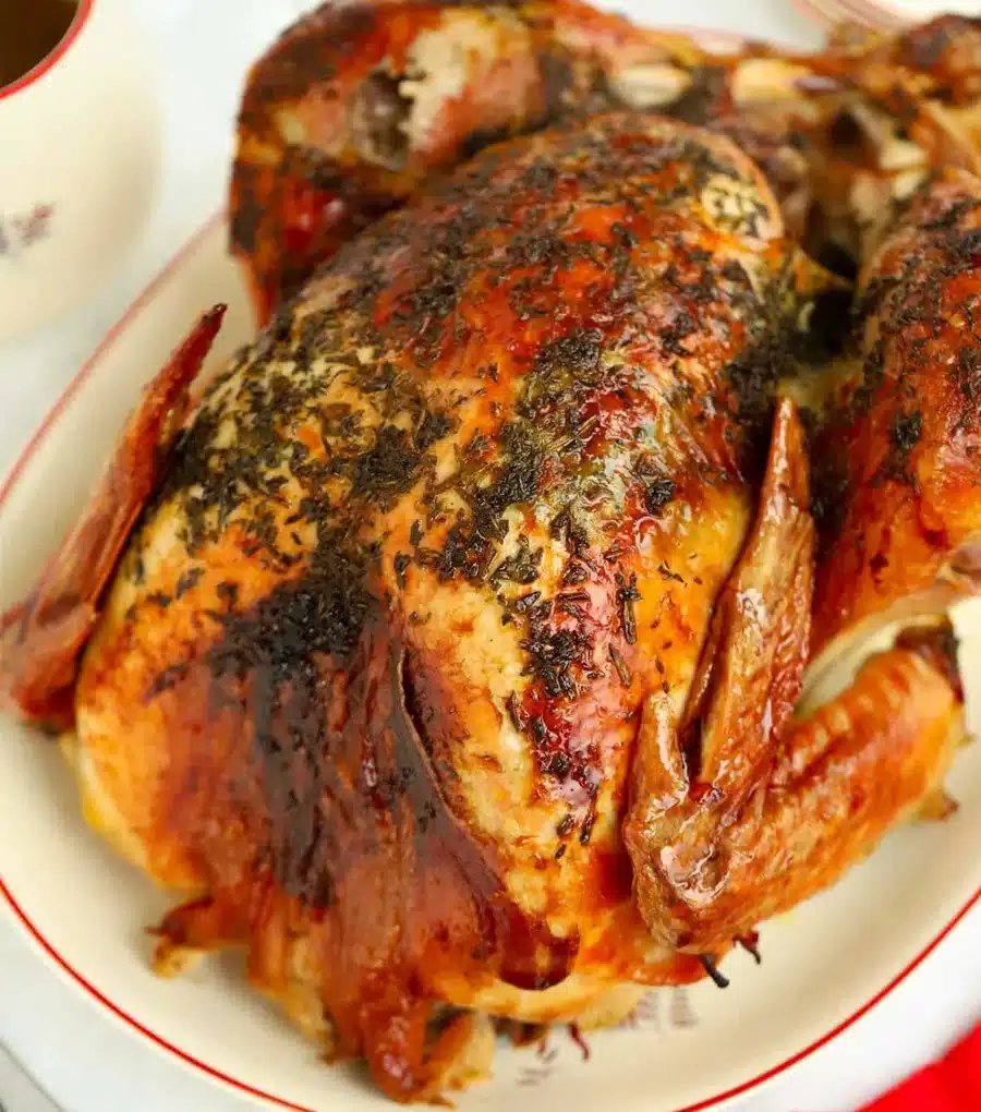 Easy Christmas Roasted Turkey Recipe