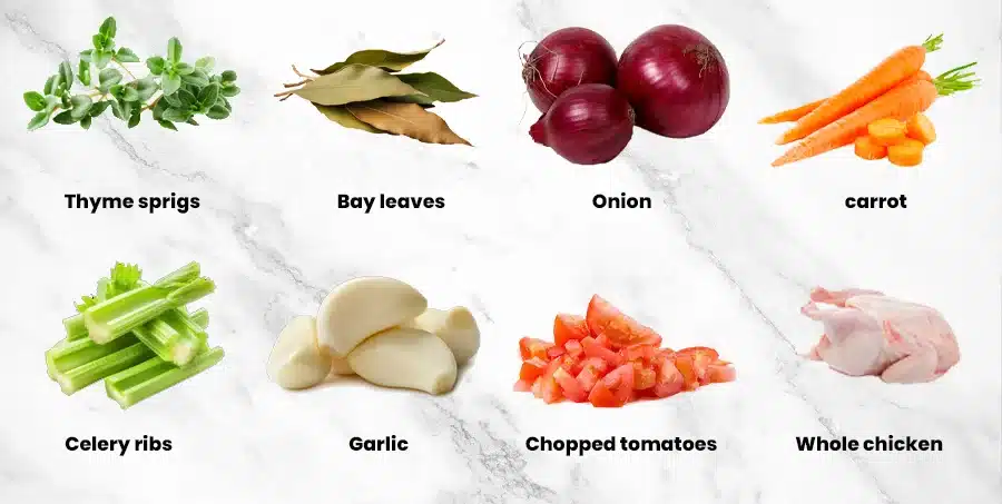 Chicken Noodle Soup Recipe Ingredients