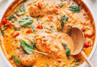 Homemade Creamy Tuscan Chicken Recipe