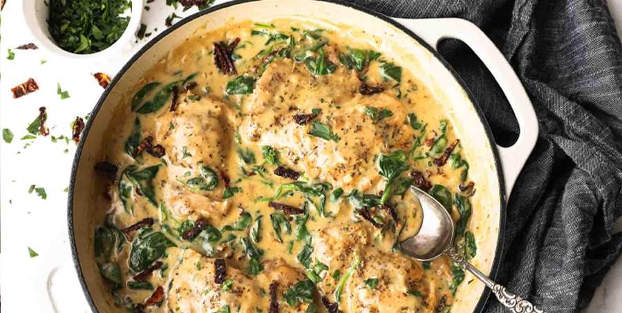 Homemade Creamy Tuscan Chicken Recipe Nutrition Facts