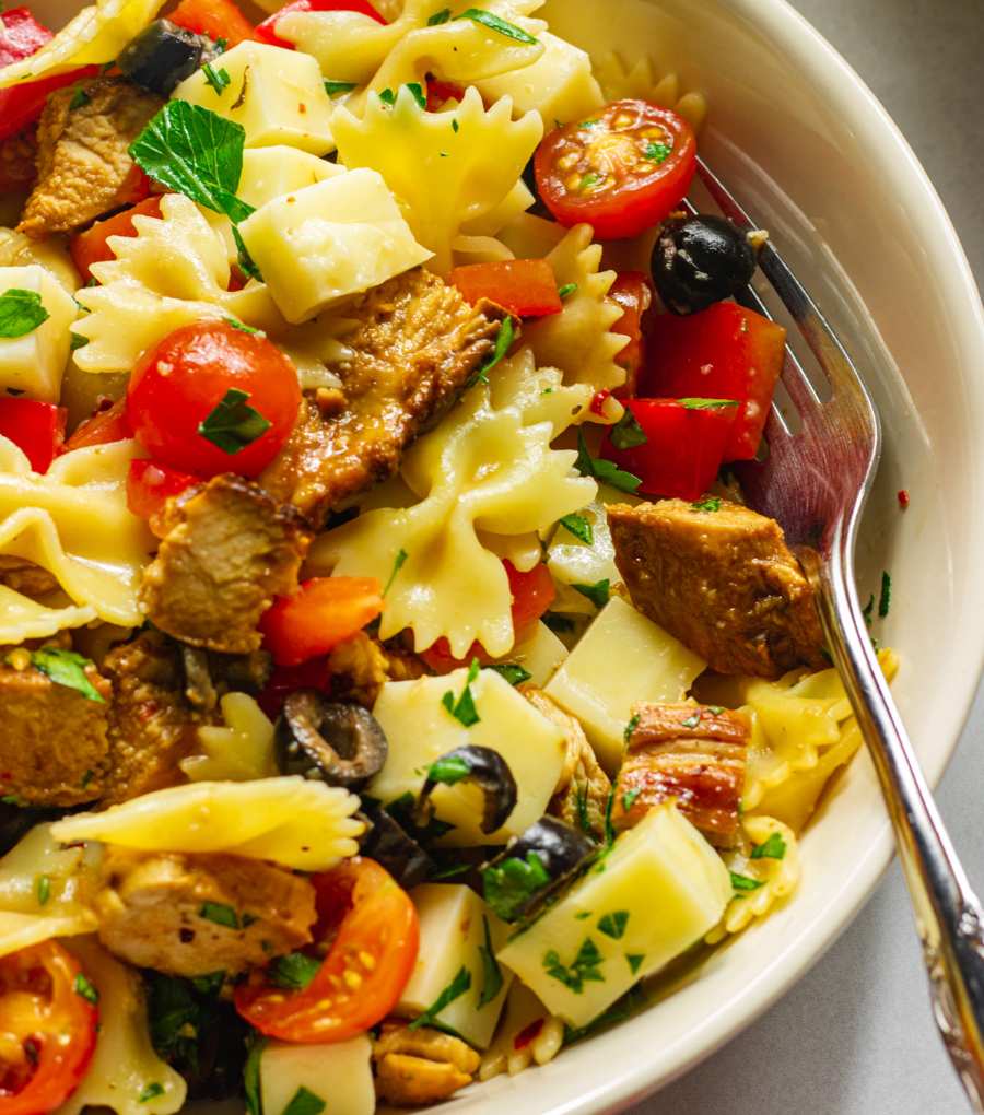 Italian Chicken Pasta Salad Recipe