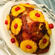 Pineapple Honey-Glazed Ham Christmas Recipe